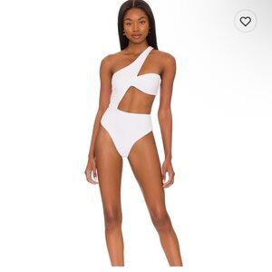 Lovers and Friends Aiko one piece in white